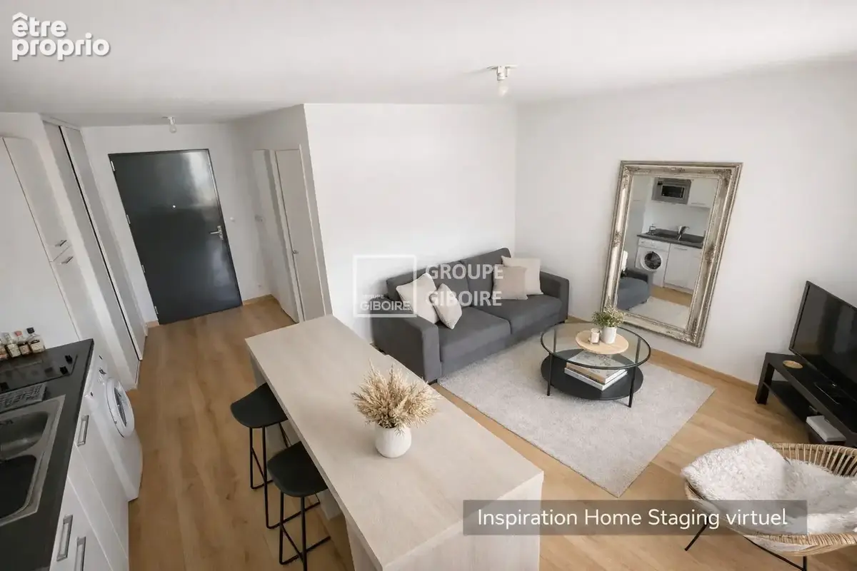 A VENDRE - AGENCE GIBOIRE  * EXCLUSIVITE* Appartement Rennes 3 pièce(s) 48.66 m2 - photo 3