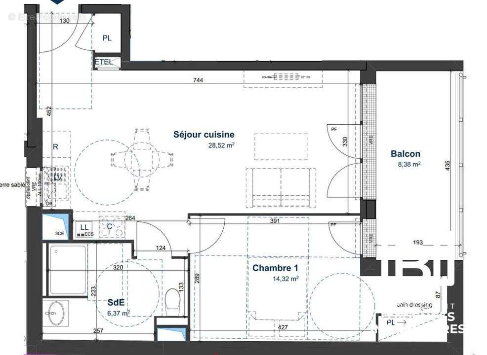 Appartement à OUISTREHAM