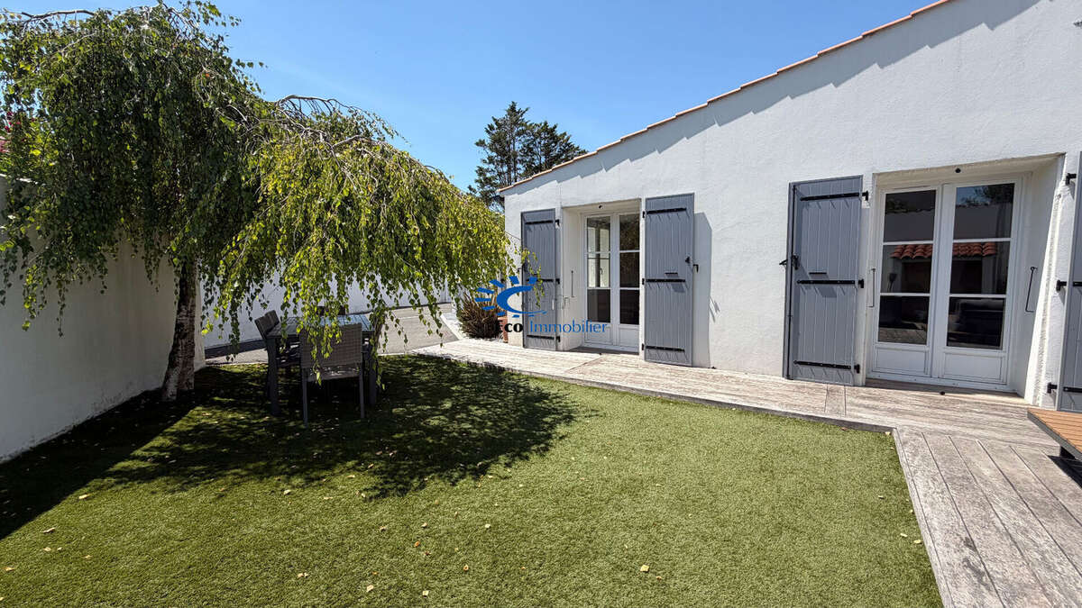 Exclusivite saint ouen d'aunis maison type longere 2 chambres + jardin - photo 8
