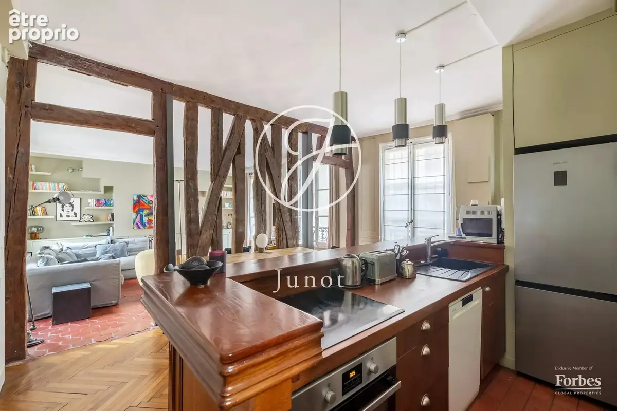 Lisière Paris 2e / Paris 10e - SENTIER / MONTORGUEIL / RUE DES JEÛNEURS - Appartement - 3 pièces - 87,53m² Carrez - 89,32m² au s - photo 5