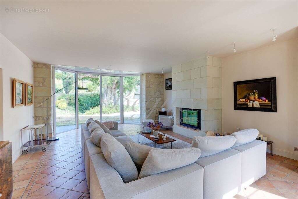 Indre et loire - chinon / thizay 37500 - maison 234 m² - 5 ch - deux gites - piscine - parc 8 000 m² - photo 5