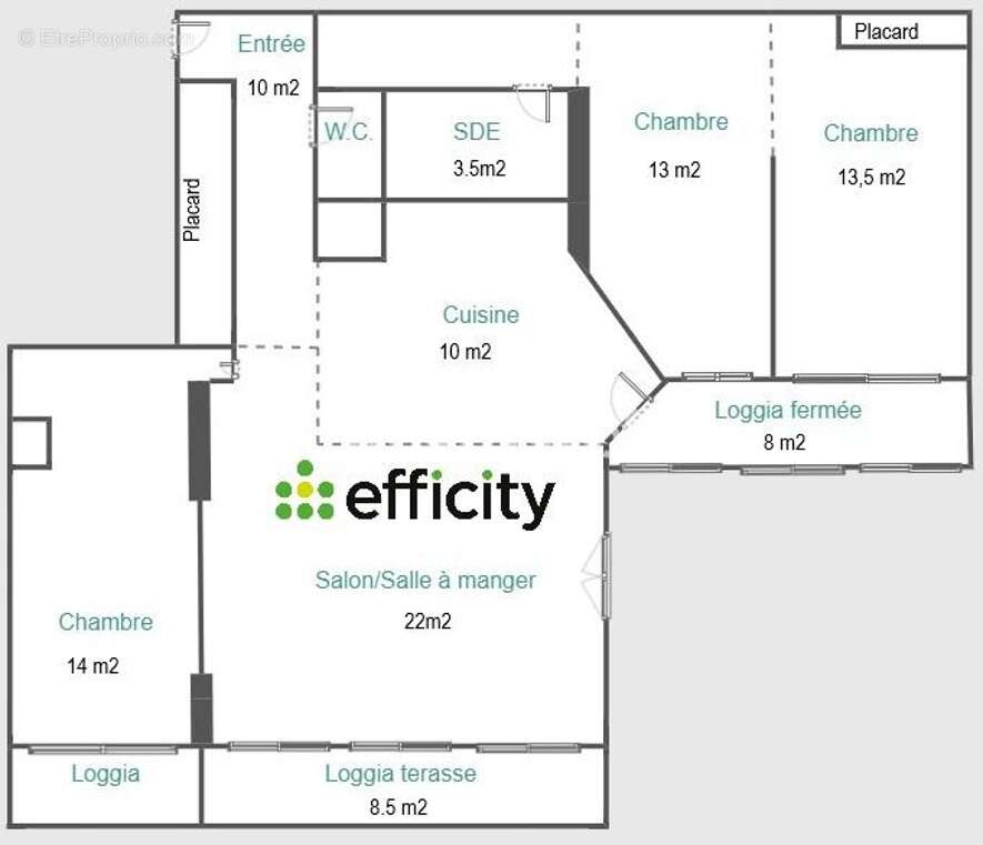 Appartement à ENGHIEN-LES-BAINS