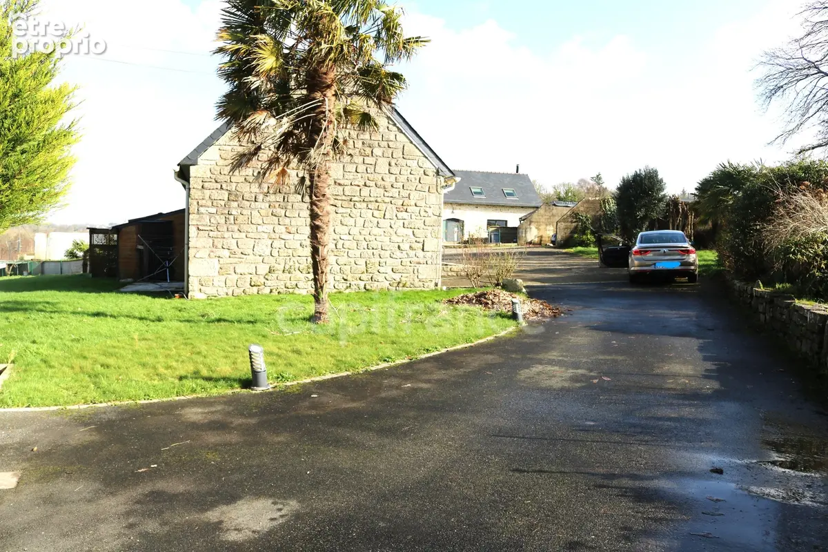 EXCLUSIVITE Longère de 177 m2 en pierres à vendre, 7 pièces GUENGAT (29) terrain de 1359 m2, rénovée - photo 19