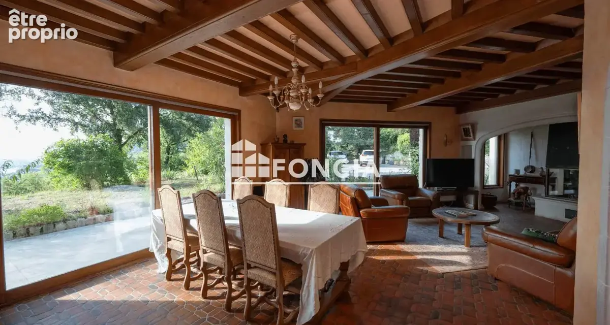 Saint-Jean-de-Muzols, très belle maison d'architecte d'environ 175 m2 avec une vue magnifique - photo 3