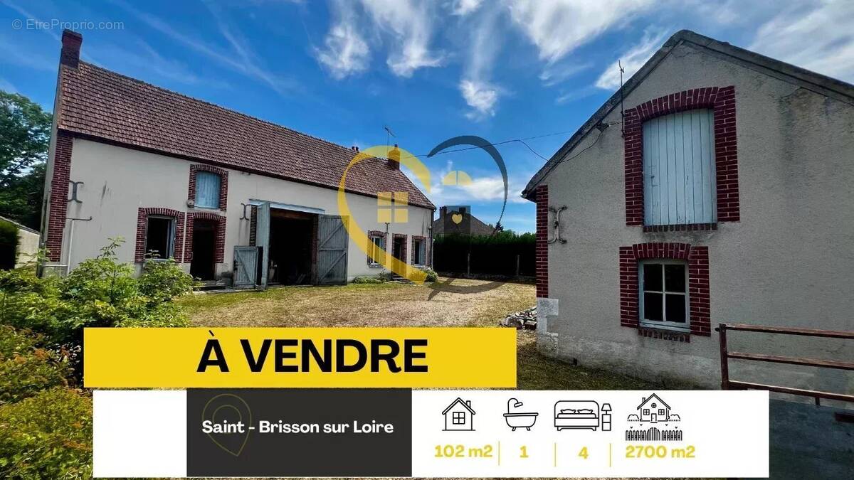 Maison à SAINT-BRISSON-SUR-LOIRE