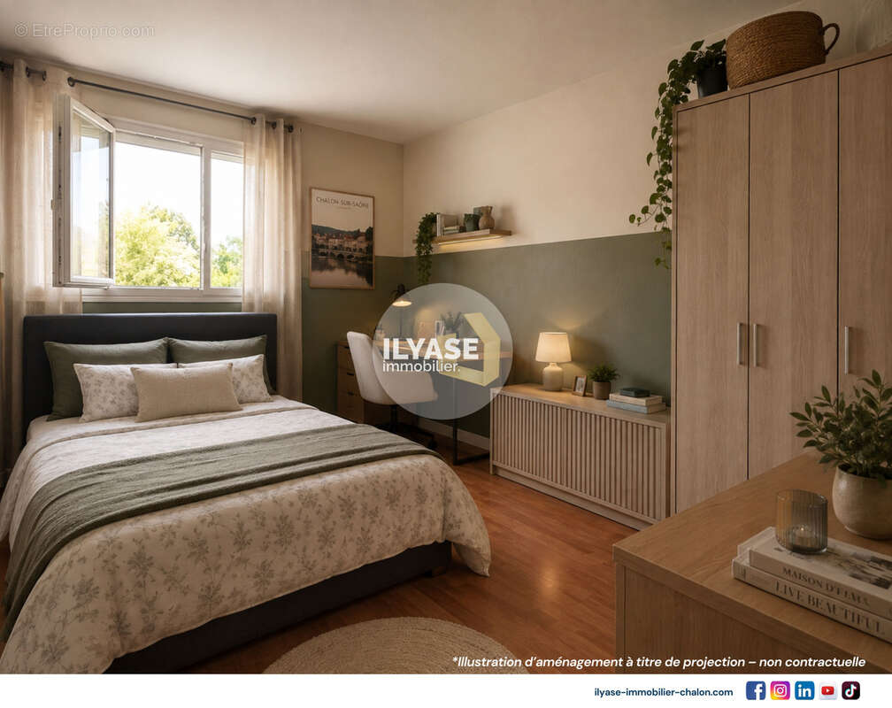 Appartement T4  3 CH  Cave  Parking privatif en sous-sol - photo 19