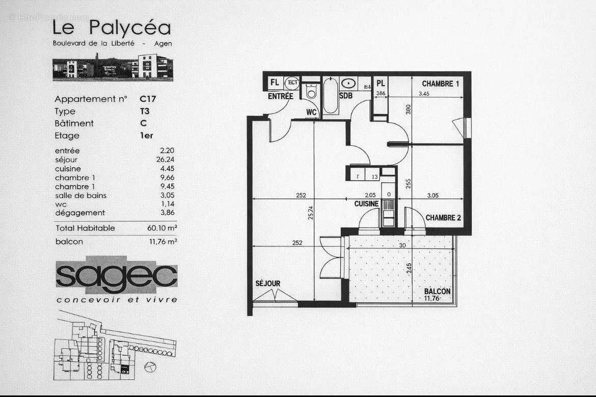 Appartement à AGEN