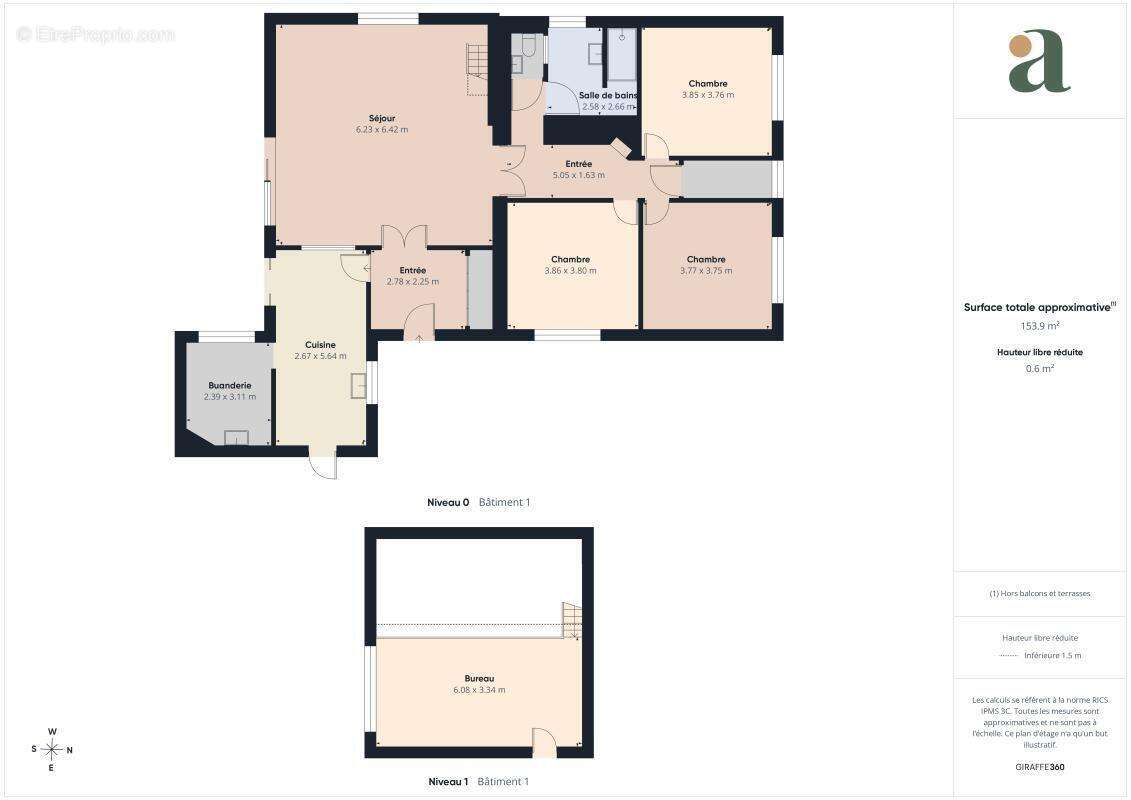Maison avec piscine vente à  Bordeaux quartier Cauderan (33200) - photo 14