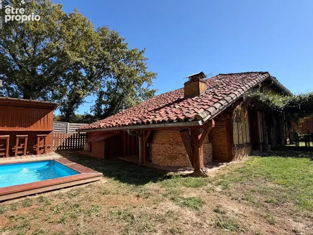 Authentique maison Landaise totalement rénovée pleine de charme avec mini piscine à BASCONS (40) - photo 8