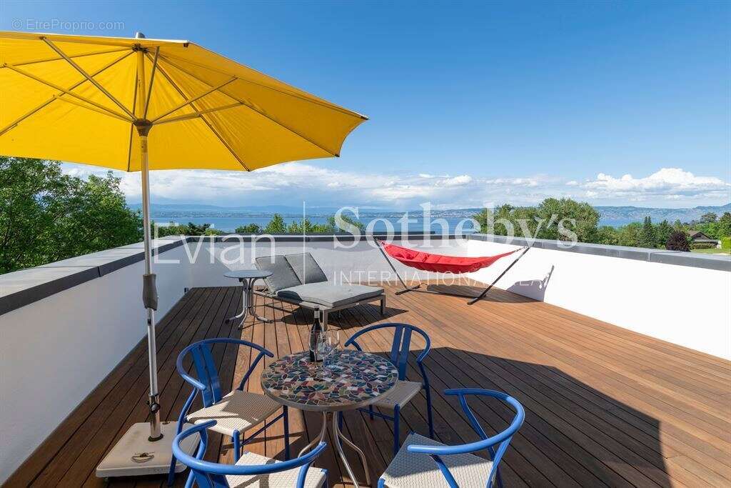 Golf evian villa contemporaine vue lac panoramique - photo 16