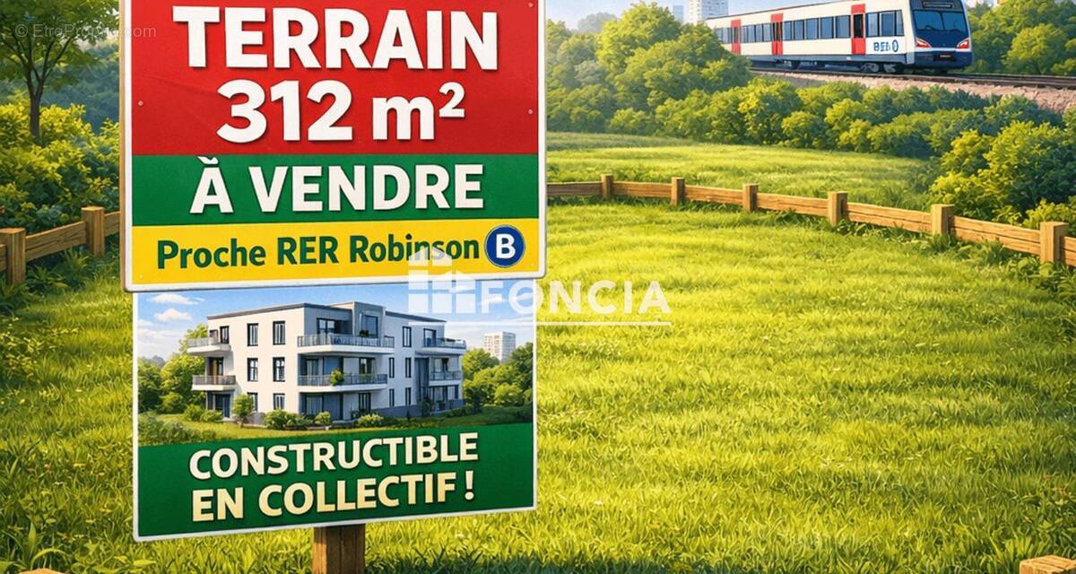 Terrain à LE PLESSIS-ROBINSON