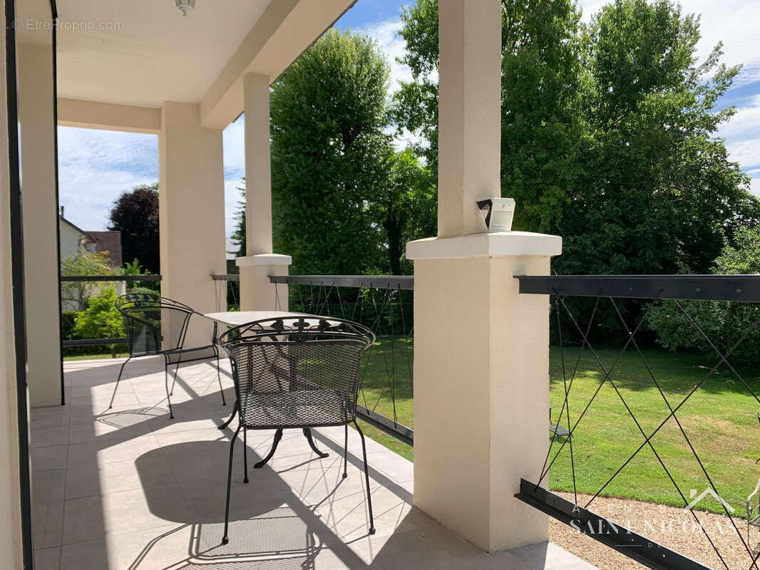  ILE BELLE de MEULAN : exceptionnelle villa ART DECO de 180 m2 rénovée avec authenticité. - photo 7