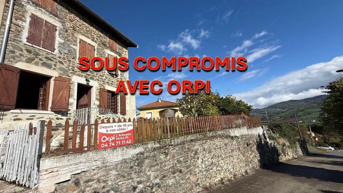 Maison à BRUSSIEU