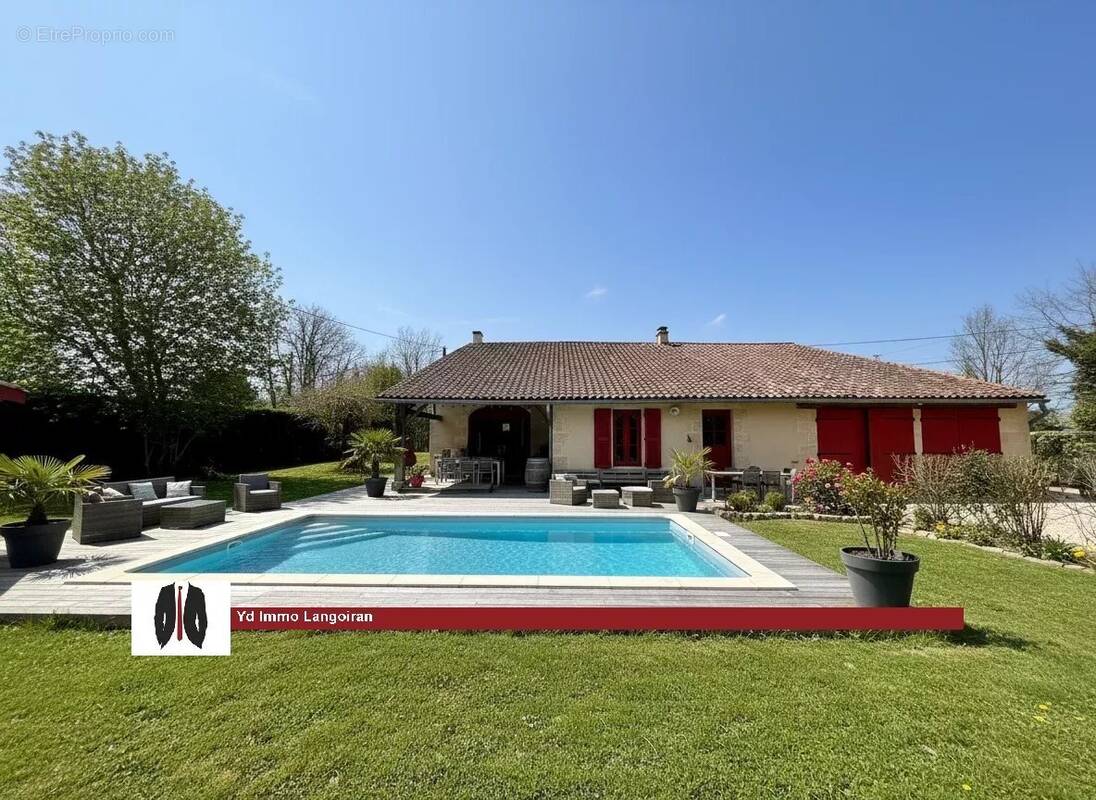 Maison à SAINT-CAPRAIS-DE-BORDEAUX