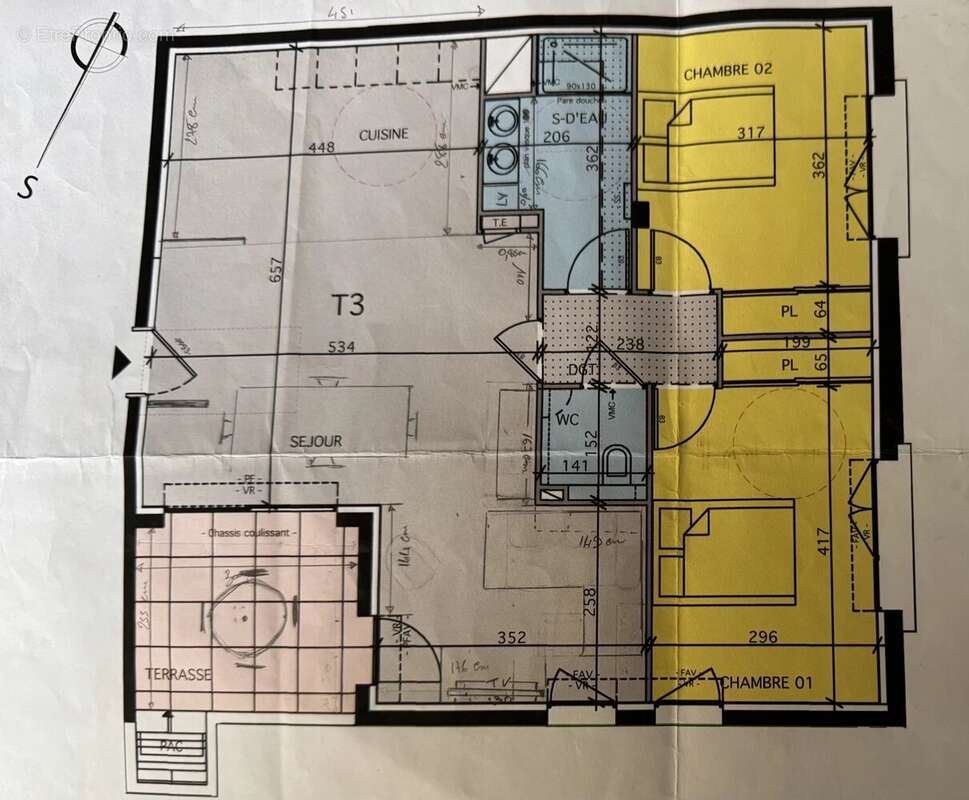 Appartement à VALLAURIS