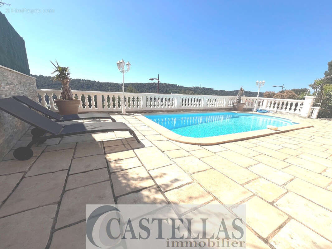 Maison a vendre carnoux en provence t4 + t2 / piscine - photo 12
