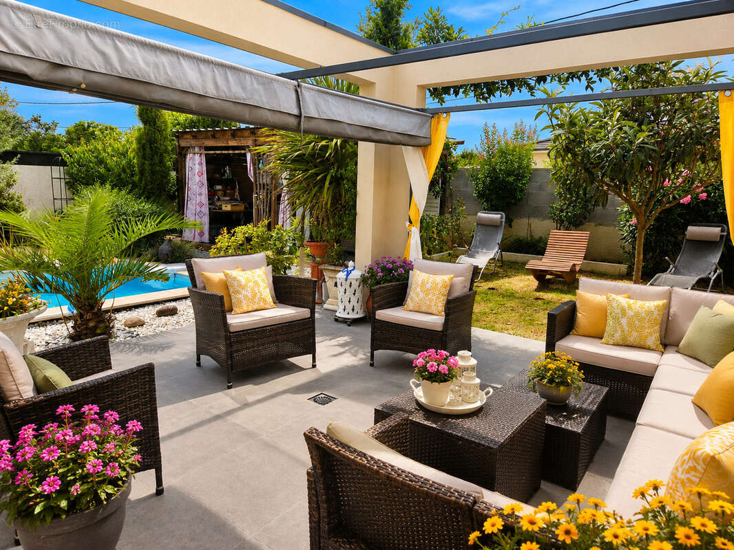 Maison plain pied avec piscine - photo 7