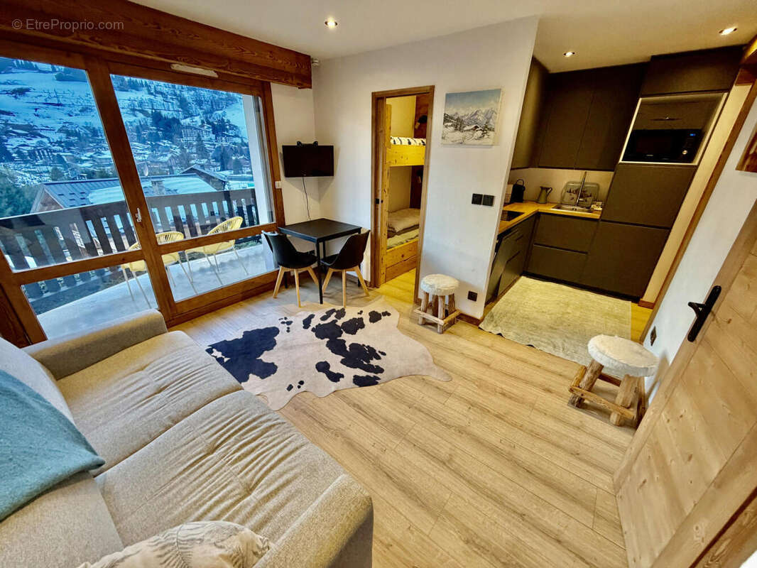 salon (2) - Appartement à MEGEVE