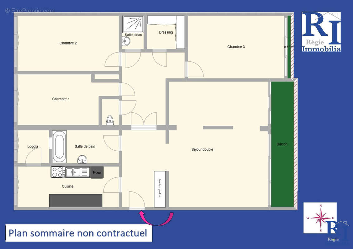 Appartement à ECHIROLLES