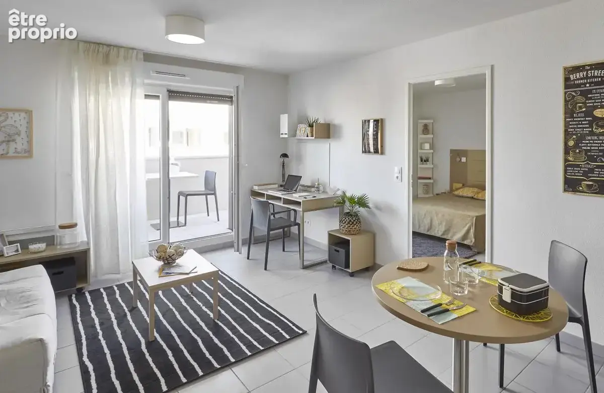 Rare t2 de 43 m² – terrasse 14 m² + parking – rendement 5 % brut ! - photo 6