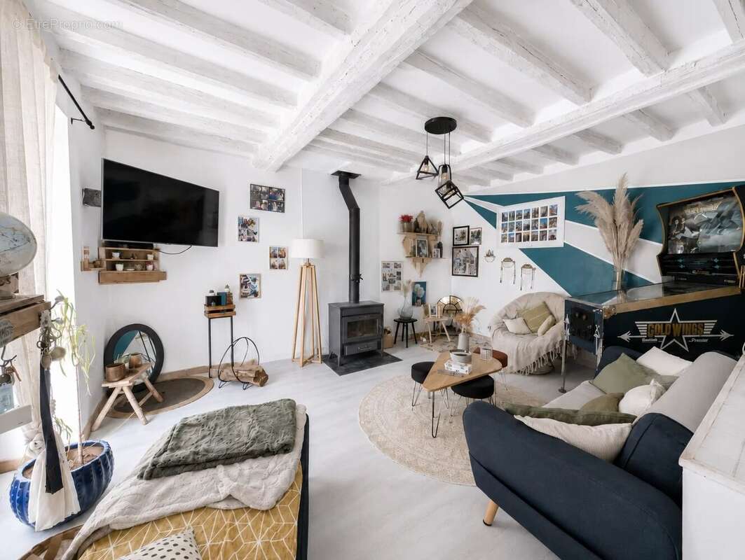 Réf 2280 – Longère briarde en pierre • 3 chambres + garage et dépendance - photo 7