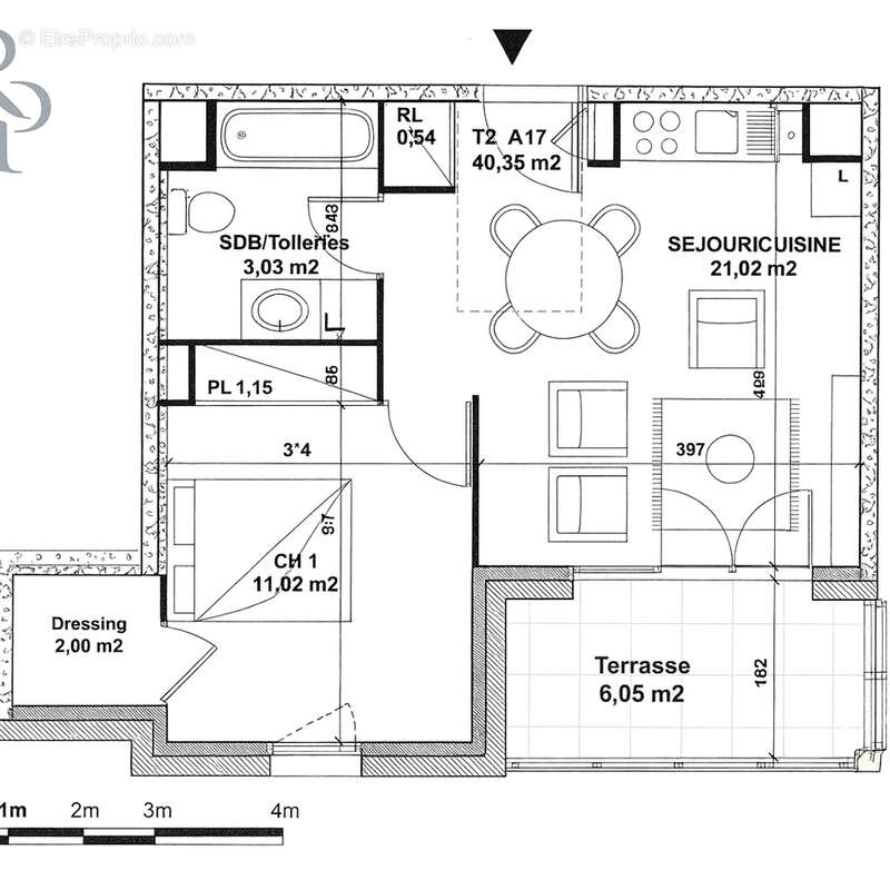 Appartement à CRAPONNE