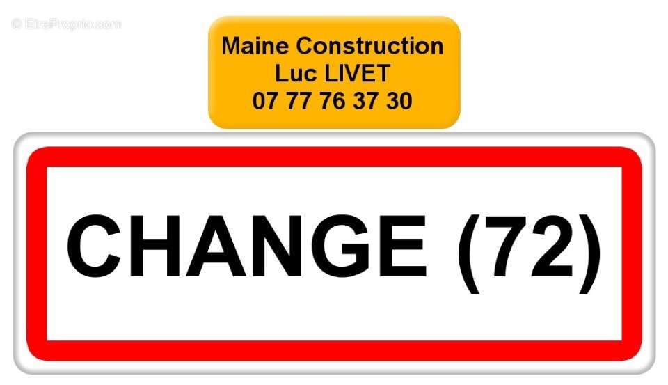 Terrain à CHANGE