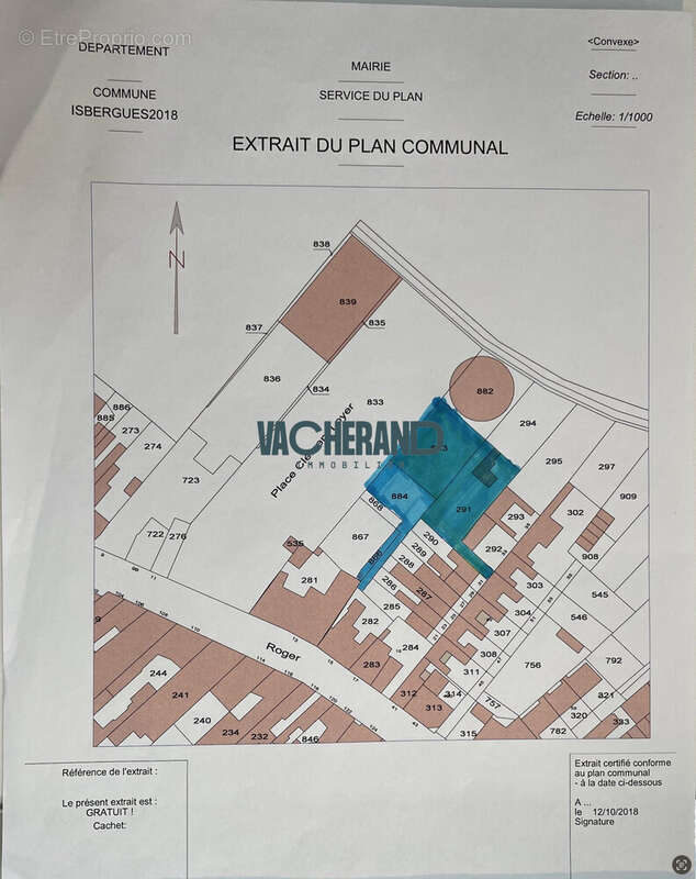 Terrain à ISBERGUES