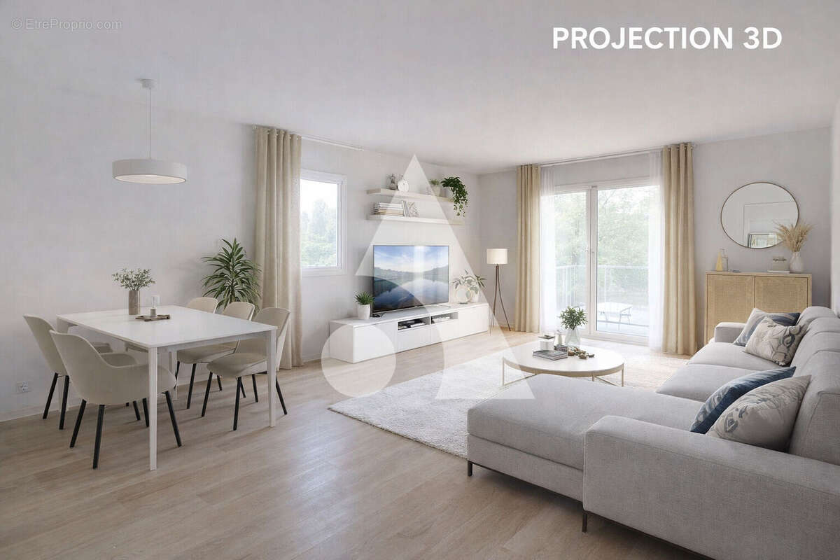 Appartement Saint Ouen L Aumone 4 pièce(s) 75.86 m2 - photo 2