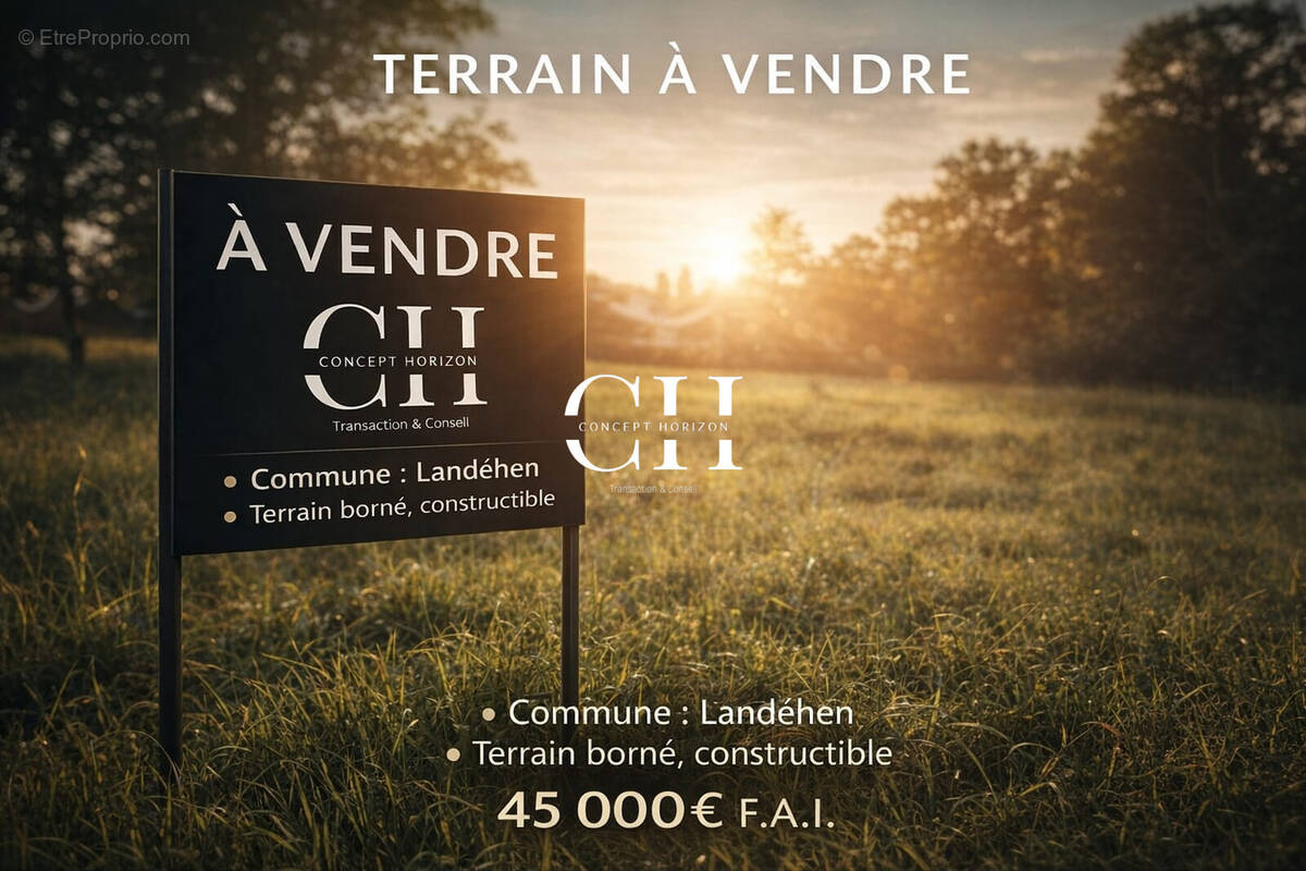 Terrain à LANDEHEN