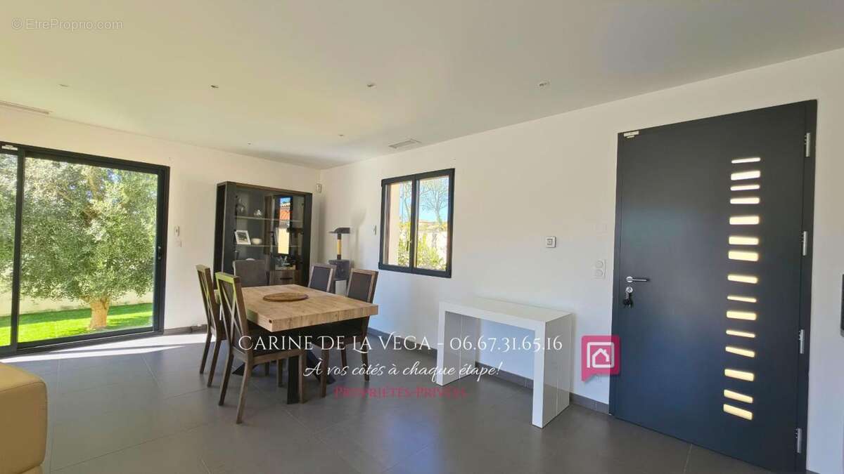 Villa contemporaine plain-pied de 127m² avec piscine à deux pas de Pézenas - photo 4