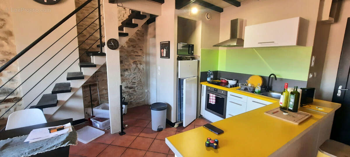 Appartement type loft ceret centre ville 66 vallespir espagne mer montagne - photo 4