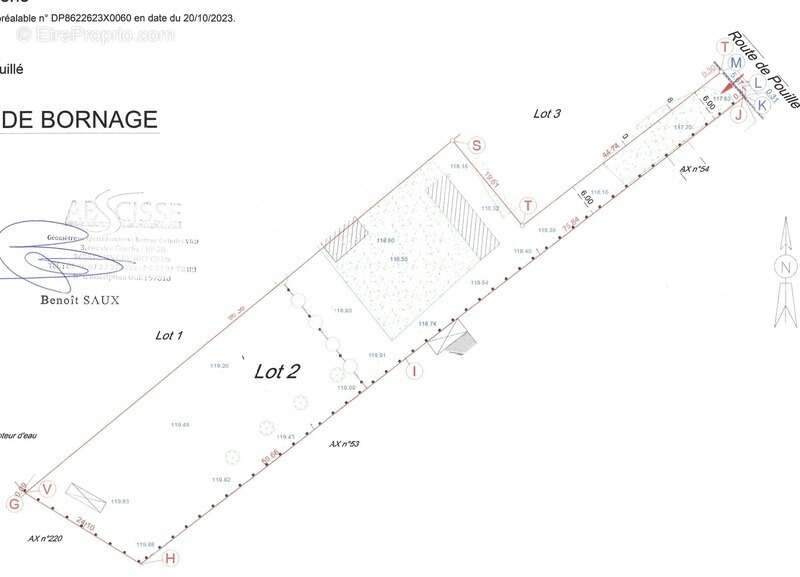 Terrain à SAINT-JULIEN-L'ARS