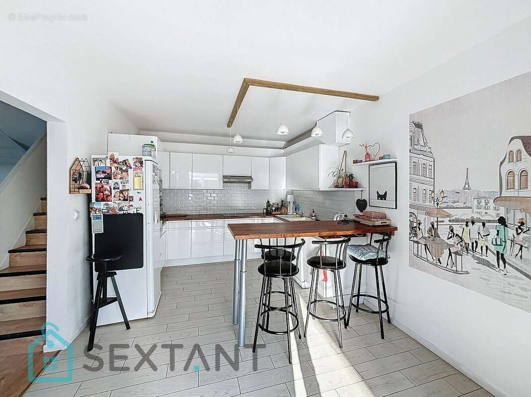 Belle maison fin 19e de 180 m2 sur un terrain de 1370 m2 - photo 4