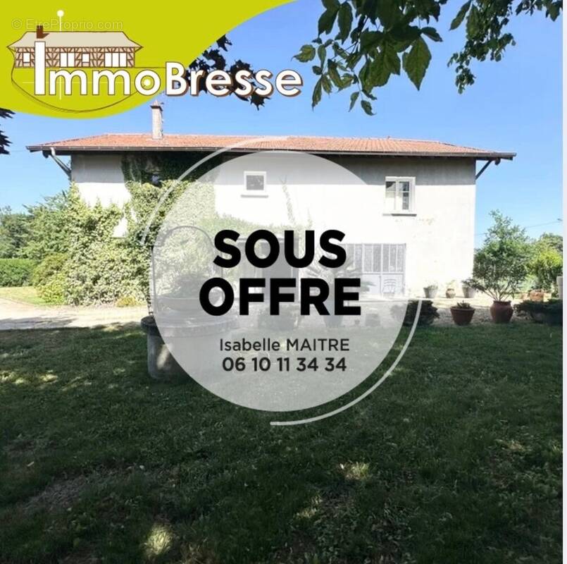 Maison à MONTREVEL-EN-BRESSE