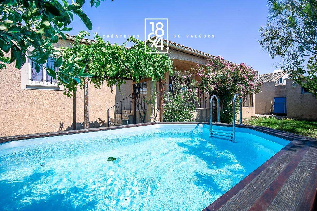 Maison plain pied 4 chambres piscine marignane - photo 3