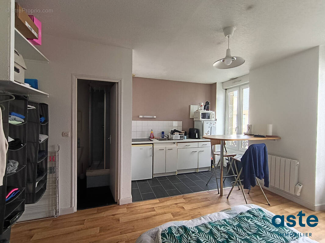 cuisine ouverte sur la pièce de vie investissement - Appartement à BREST