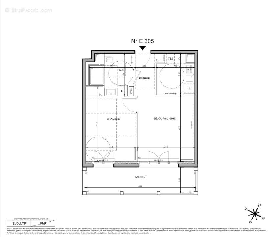 Appartement 2p - le plessis-robinson - photo 2