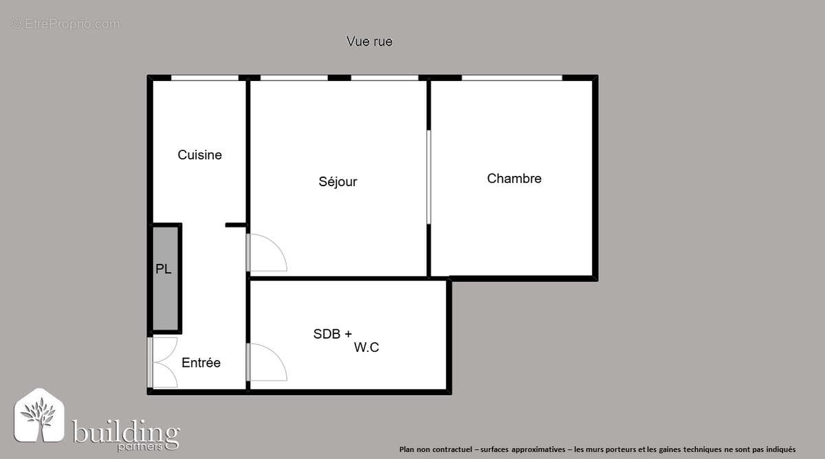 Courbevoie Bécon- Appartement 2 pièces de 30.14 m² - Vendu loué - photo 2