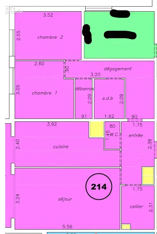 Achat Appartement 3  pièces 70 m² Combs-la-Ville - photo 9
