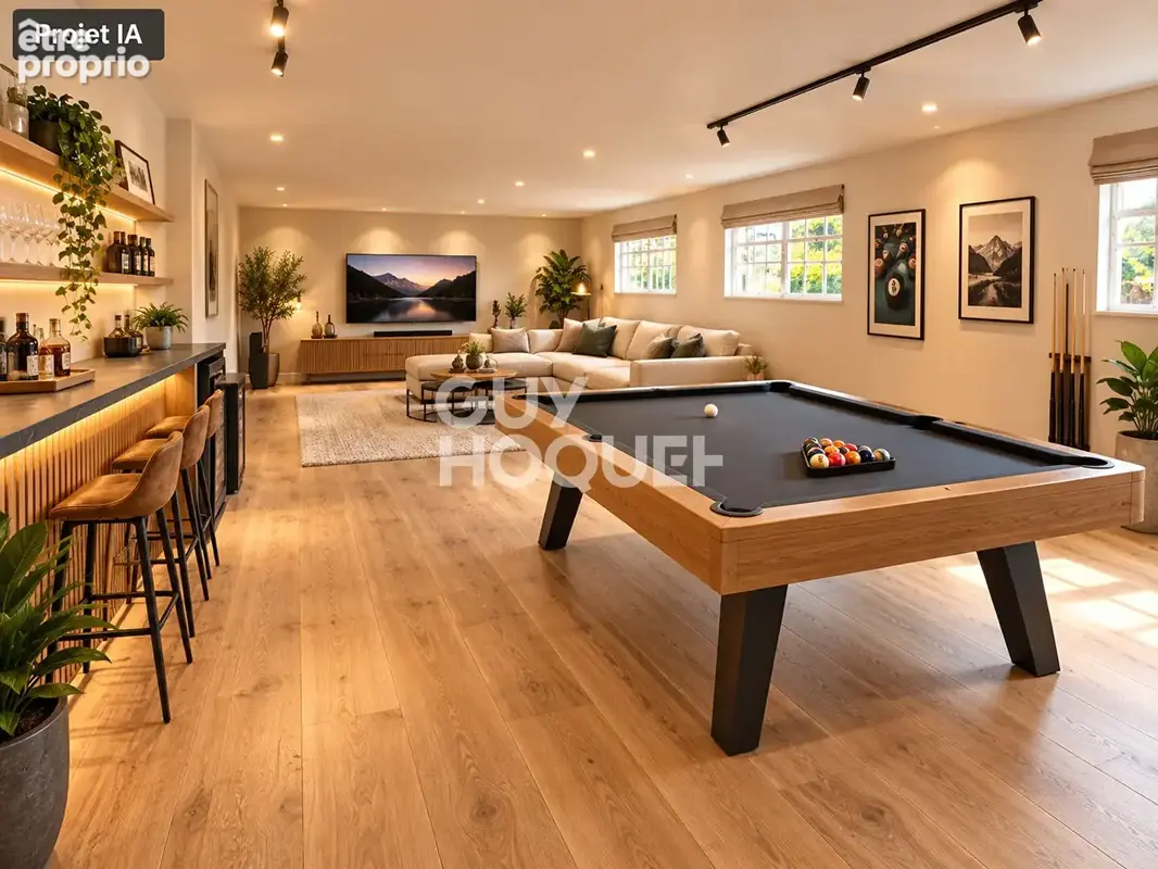 Ensemble immobilier avec habitation, hangars et terrain de 26,13 ares - photo 11