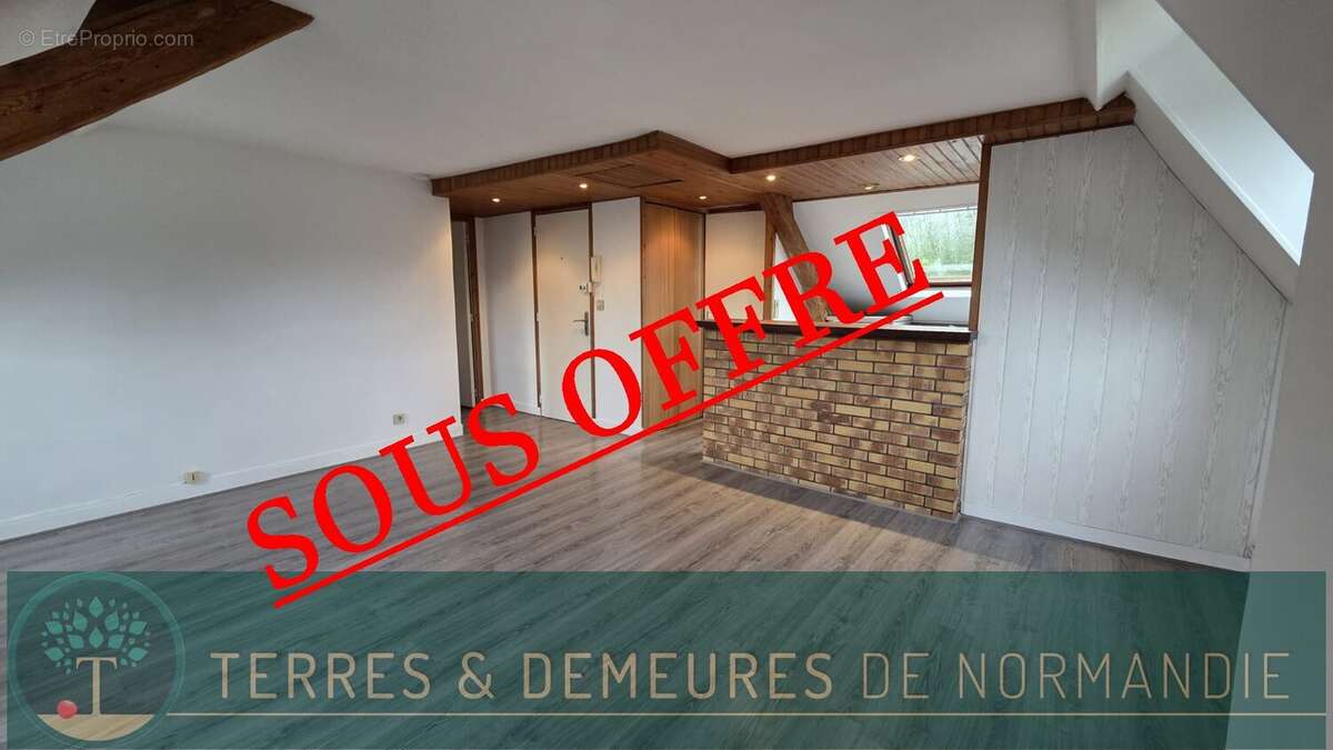 Appartement de 37.22 m² carrez (48 m² au sol) proche du centre ville et de la plage de DIEPPE en Seine Maritime - photo 1