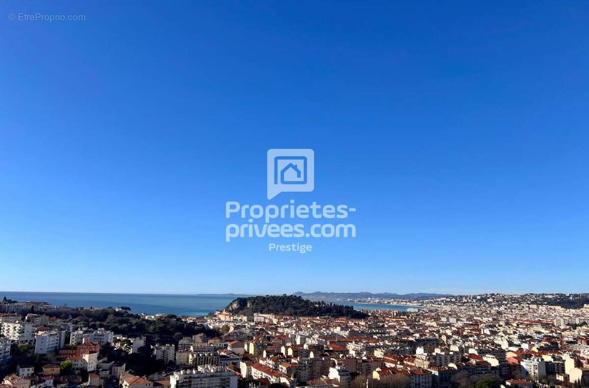 NICE MONT BORON Vue mer exceptionnelle, Appartement 3 pièces avec jardin - photo 2