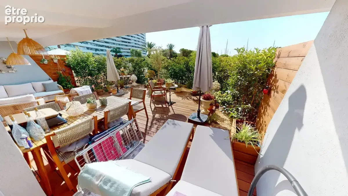 Villeneuve-loubet – marina baie des anges – appartement 3 pièces de 67 m² en rez-de-jardin - photo 5