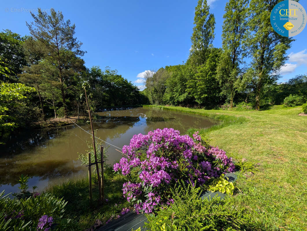 Exclusivité : magnifique maison et son étang privatif   paimpont (35380) avec cht immobilier - photo 55