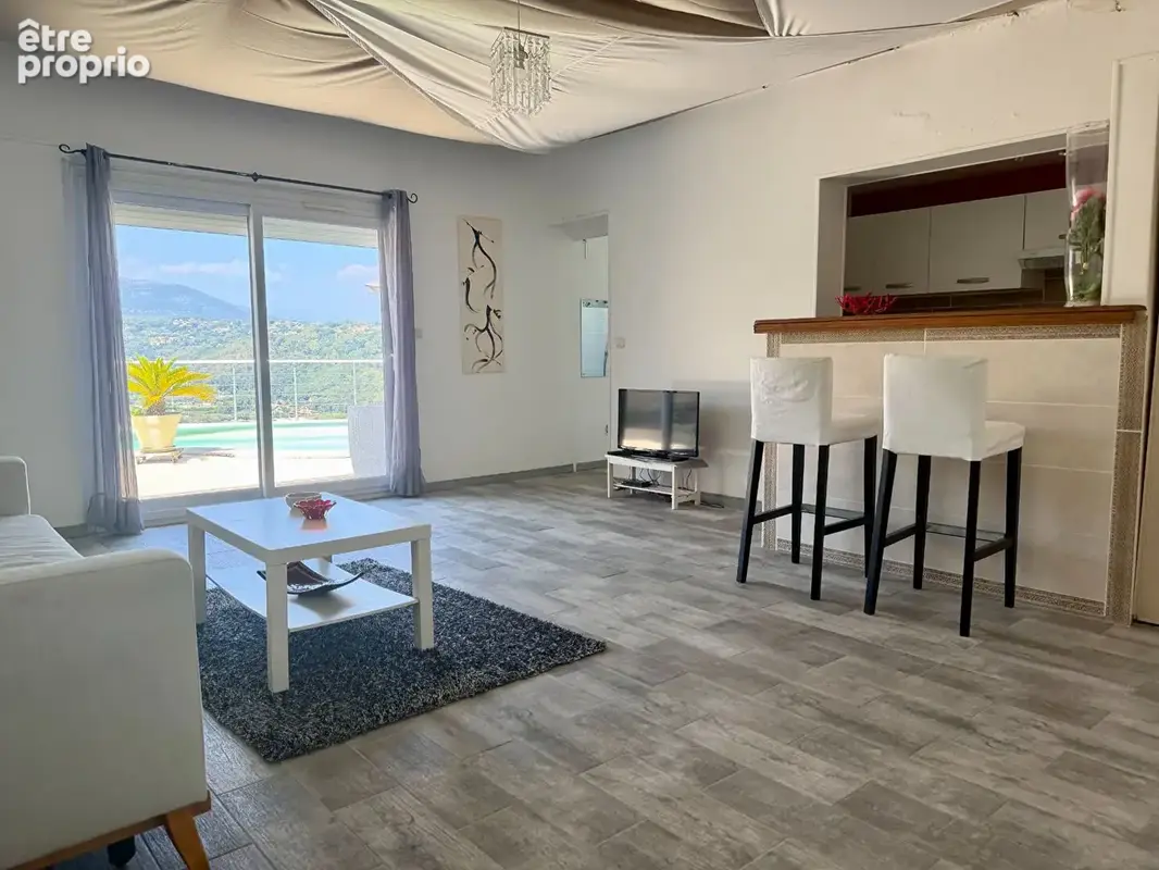 Cagnes sur mer - villa 3/4 pieces + studio piscine calme - photo 7