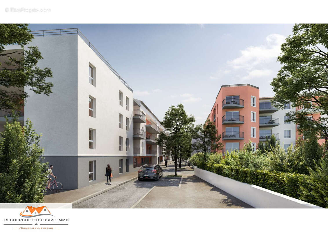 Saint André de La Roche : Appartement T2 au dernier étage avec terrasse - photo 4