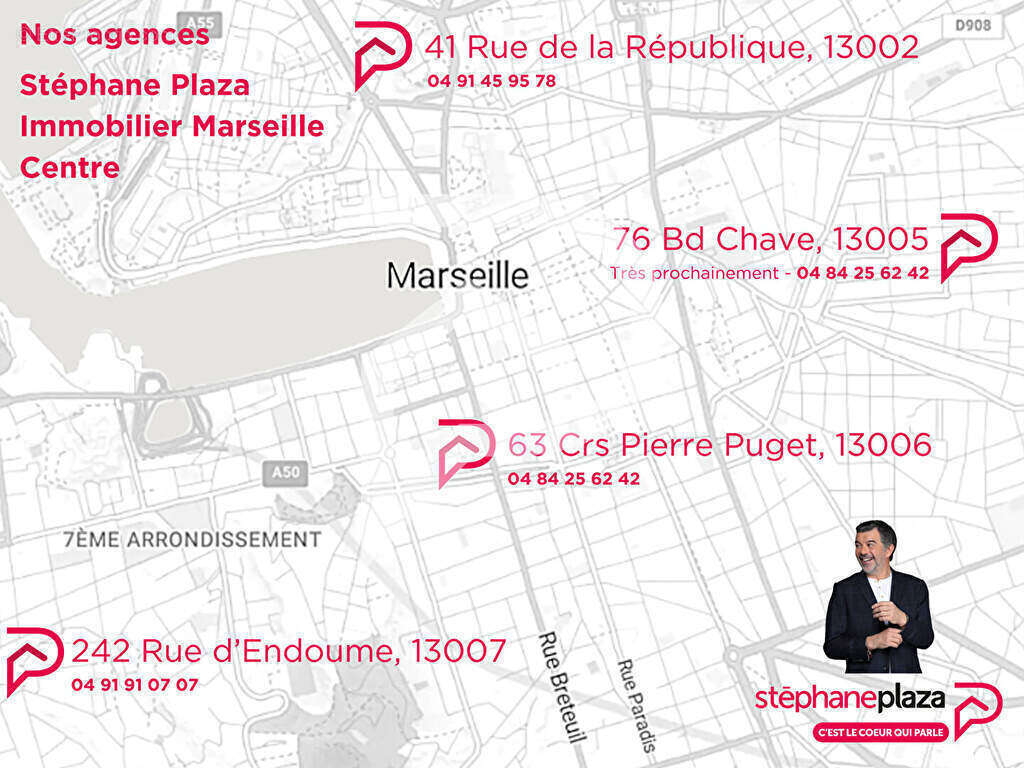 Appartement à MARSEILLE-7E