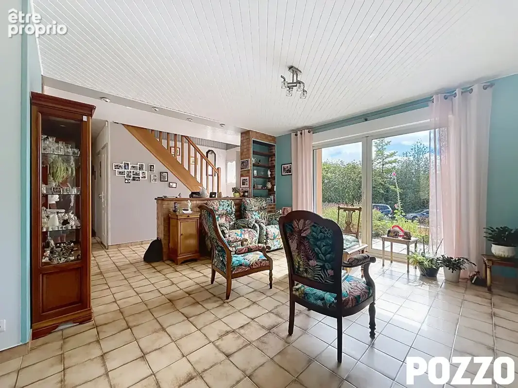 Maison - 5 pièces - 3 chambres - sous-sol - 110m² - jardin 2727 m² - Saint Georges Montcoq - Saint Lo - photo 5