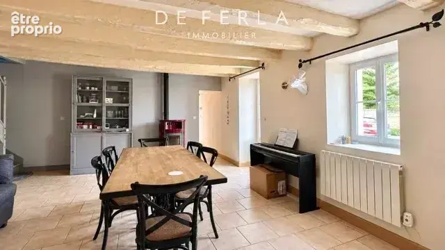 Longère de caractère - Mirebeau - 170m2 - Jardin 1400m2 - photo 5